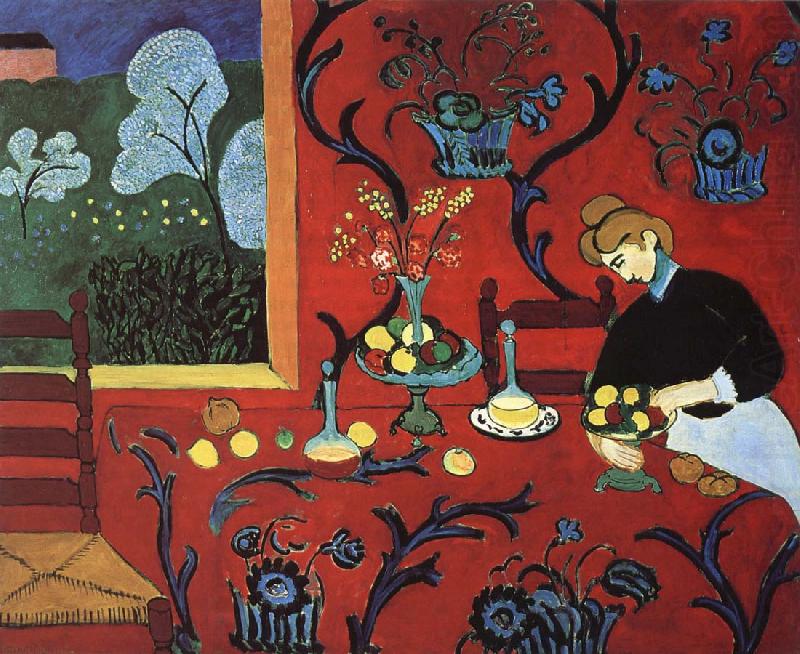 Henri Matisse The Red Room china oil painting image